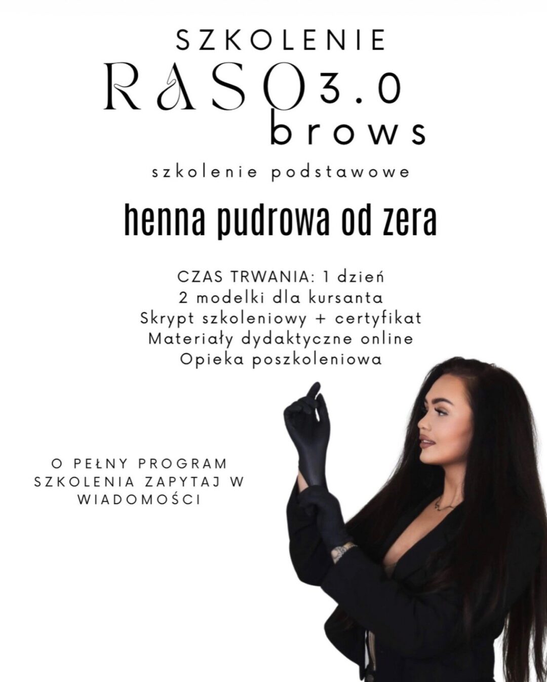Raso Brows 3.0 - henna pudrowa od podstaw